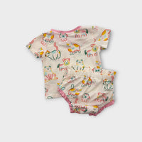 Peter Alexander Cat Print Sleep Set, Size 00