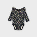 Jamie Kay Floral Frill Bodysuit, Size 00