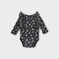 Jamie Kay Floral Frill Bodysuit, Size 00