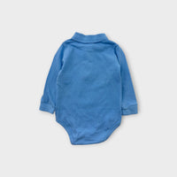 RL Blue Polo Bodysuit, Size 00-0