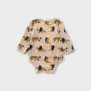Wilson & Frenchy Leopard Bodysuit, Size 00