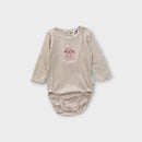 Purebaby Cat Pocket Bodysuit, Size 00