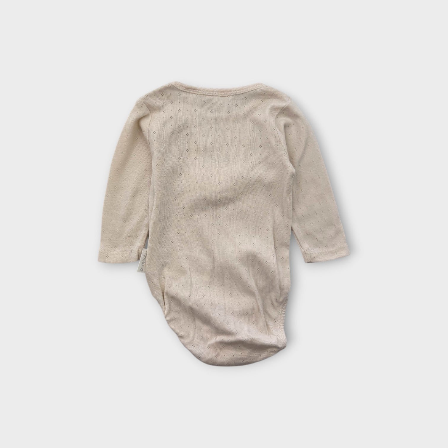 Purebaby Cat Pocket Bodysuit, Size 00
