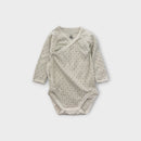 Petit Bateau Star Wrap Bodysuit, Size 00