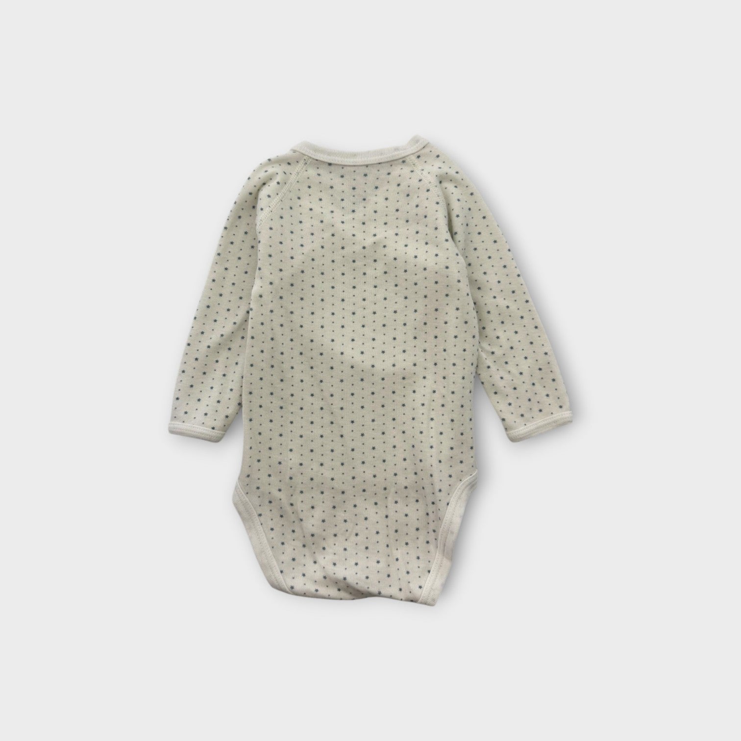 Petit Bateau Star Wrap Bodysuit, Size 00