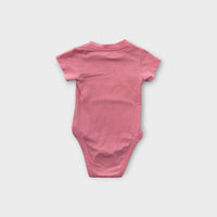 Adidas Pink Logo Bodysuit, Size 00