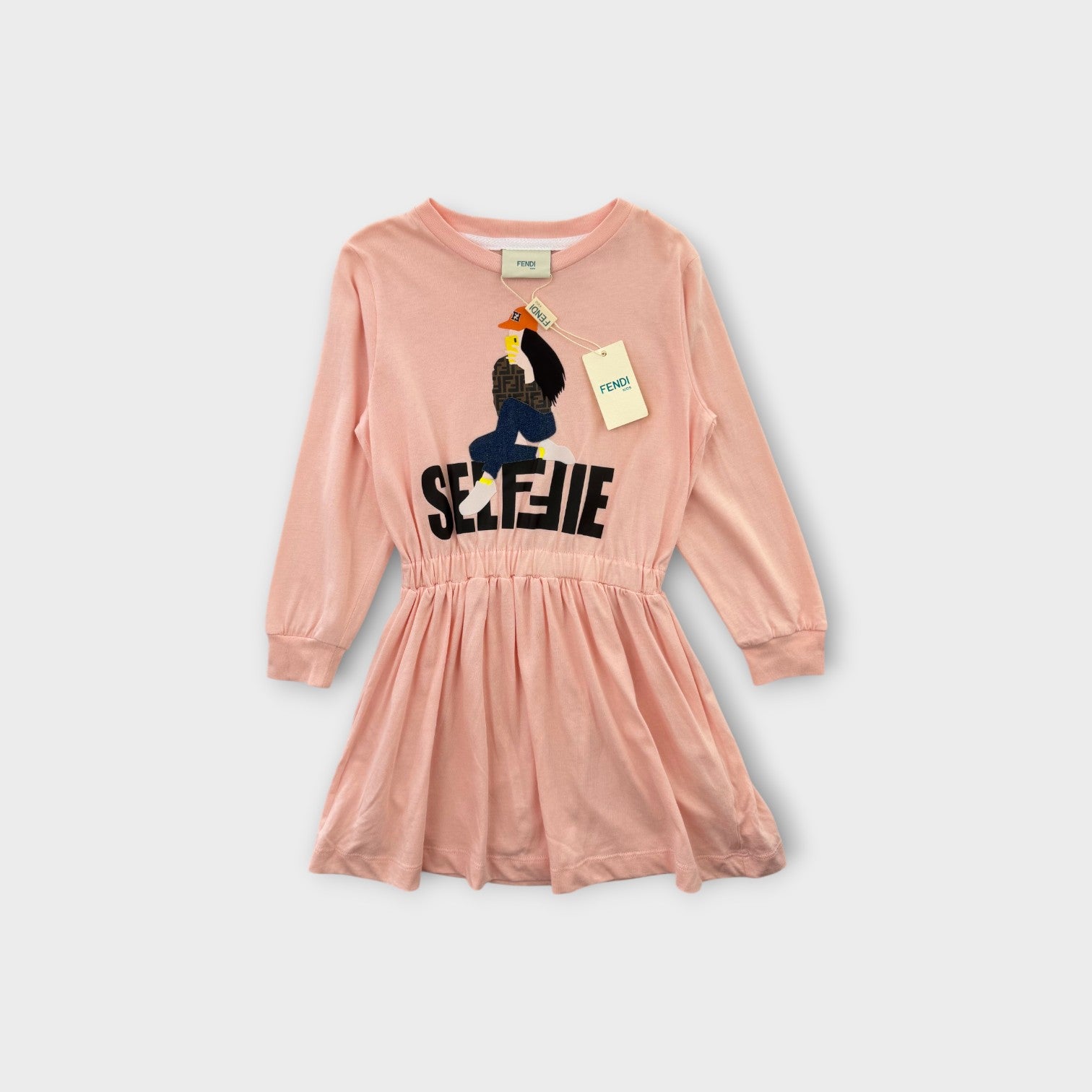 Fendi Long Sleeve Dress, Size 4
