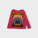 Gucci Peacock Long Sleeve, Size 4