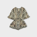 Milla By Camilla Animal Print Romper, Size 6