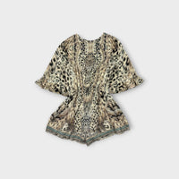 Milla By Camilla Animal Print Romper, Size 6