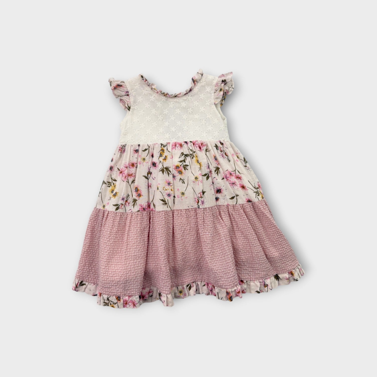 Arthur Ave Patchwork Dress, Size 00