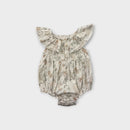 Frill Floral Romper, Size 00