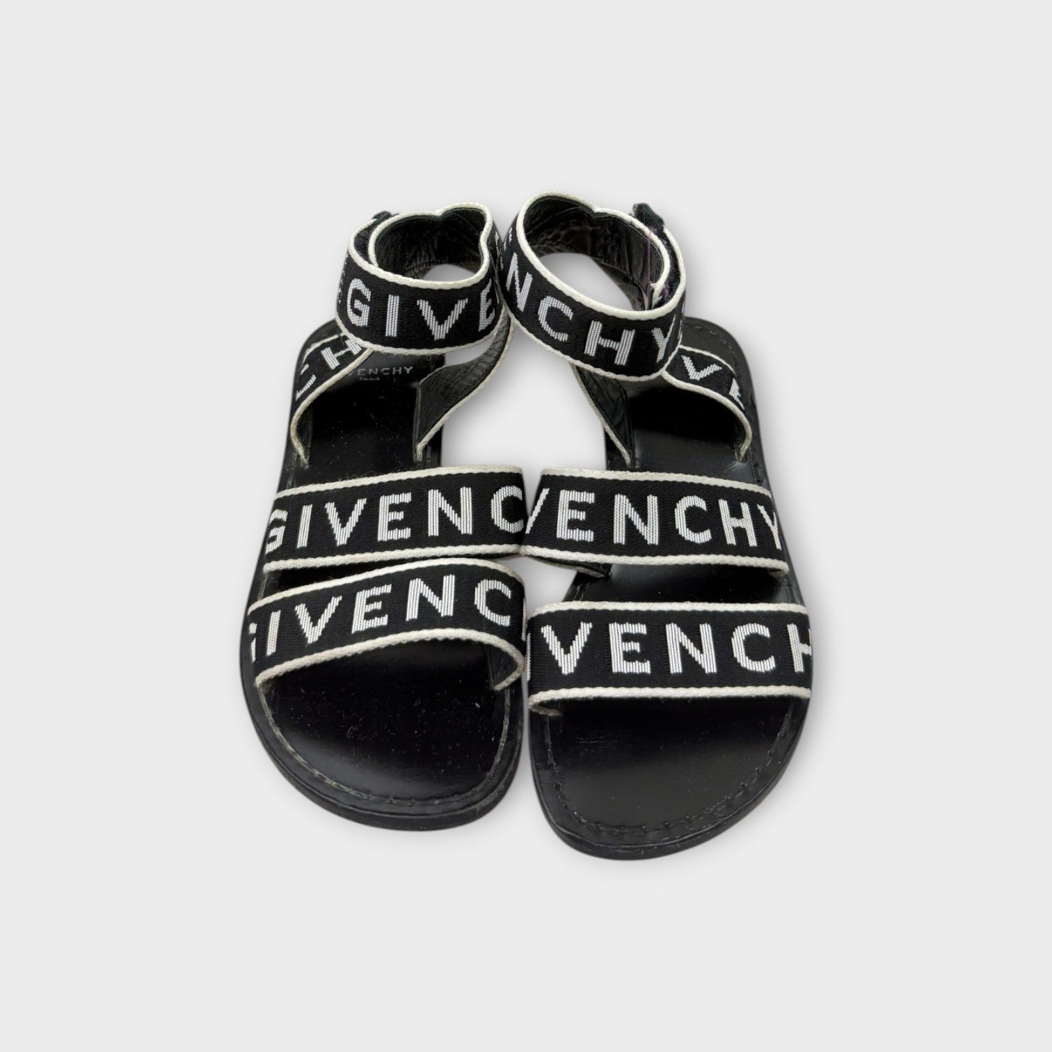 Givenchy Logo Strap Sandals, Size EU 29