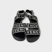 Givenchy Logo Strap Sandals, Size EU 29