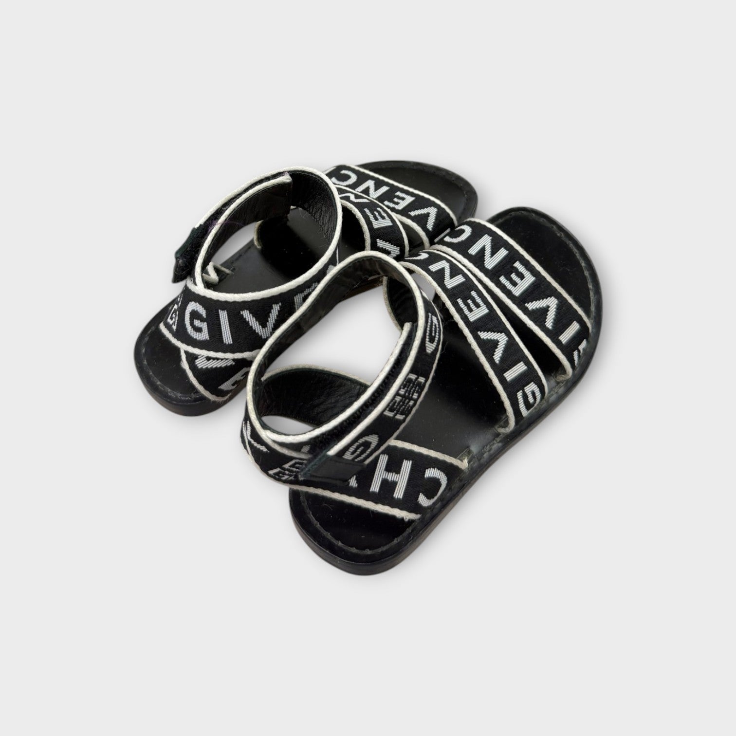 Givenchy Logo Strap Sandals, Size EU 29