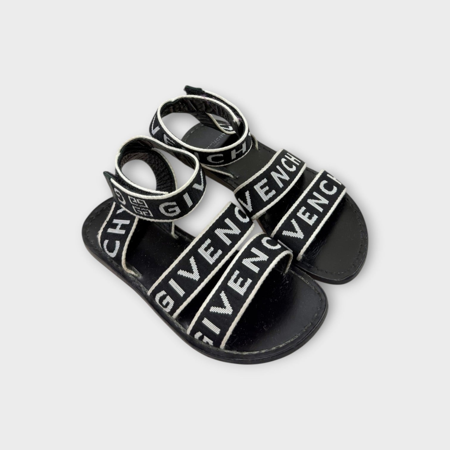 Givenchy Logo Strap Sandals, Size EU 29