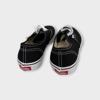 Vans Black & White Authentic Sneakers, Size EU 34