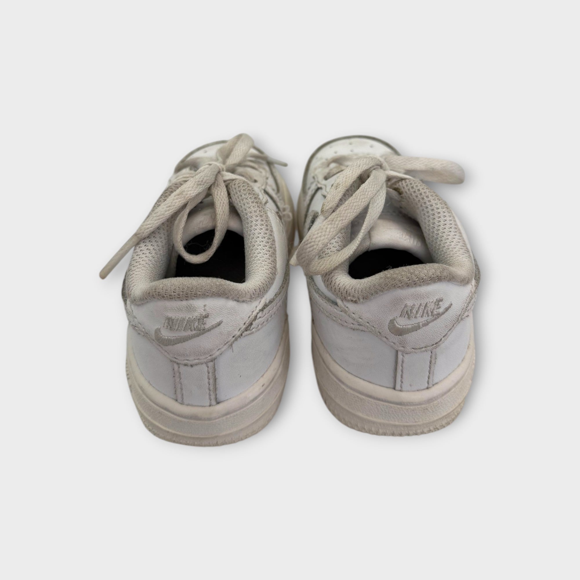 Nike White AF1 Sneakers, Size EU 23.5