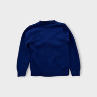 Knitted Blue Cardigan, Size 3