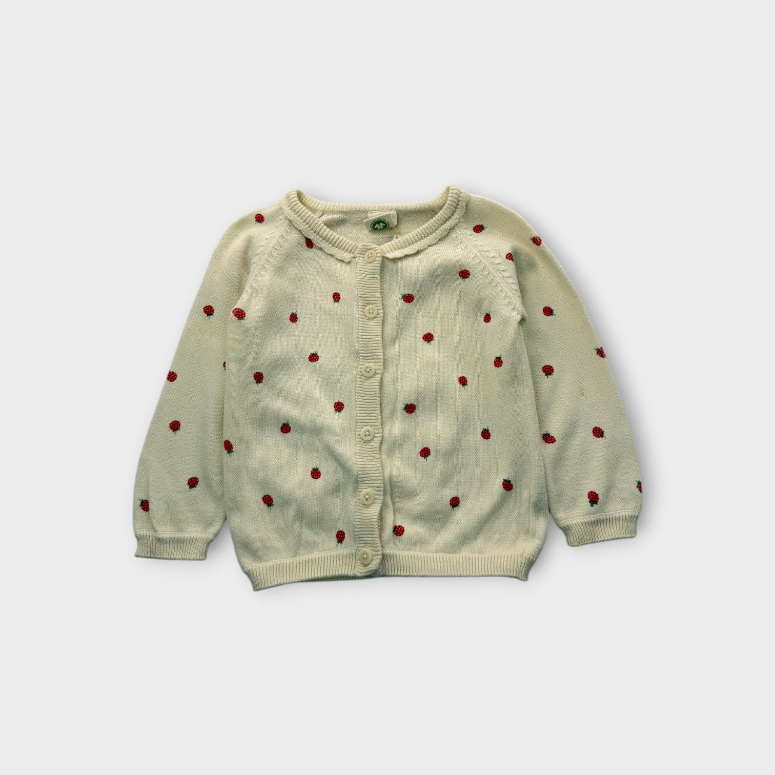 Nature Baby Strawberry Cardigan, Size 1