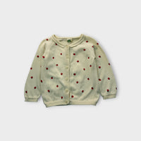 Nature Baby Strawberry Cardigan, Size 1