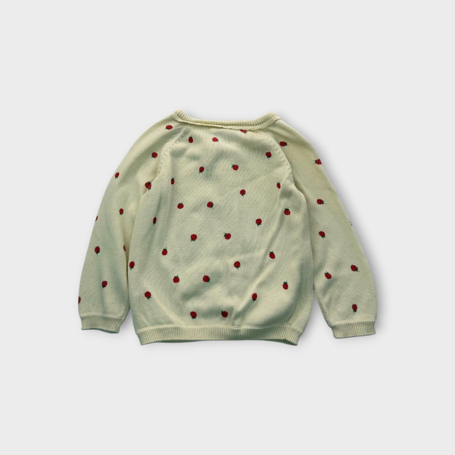 Nature Baby Strawberry Cardigan, Size 1