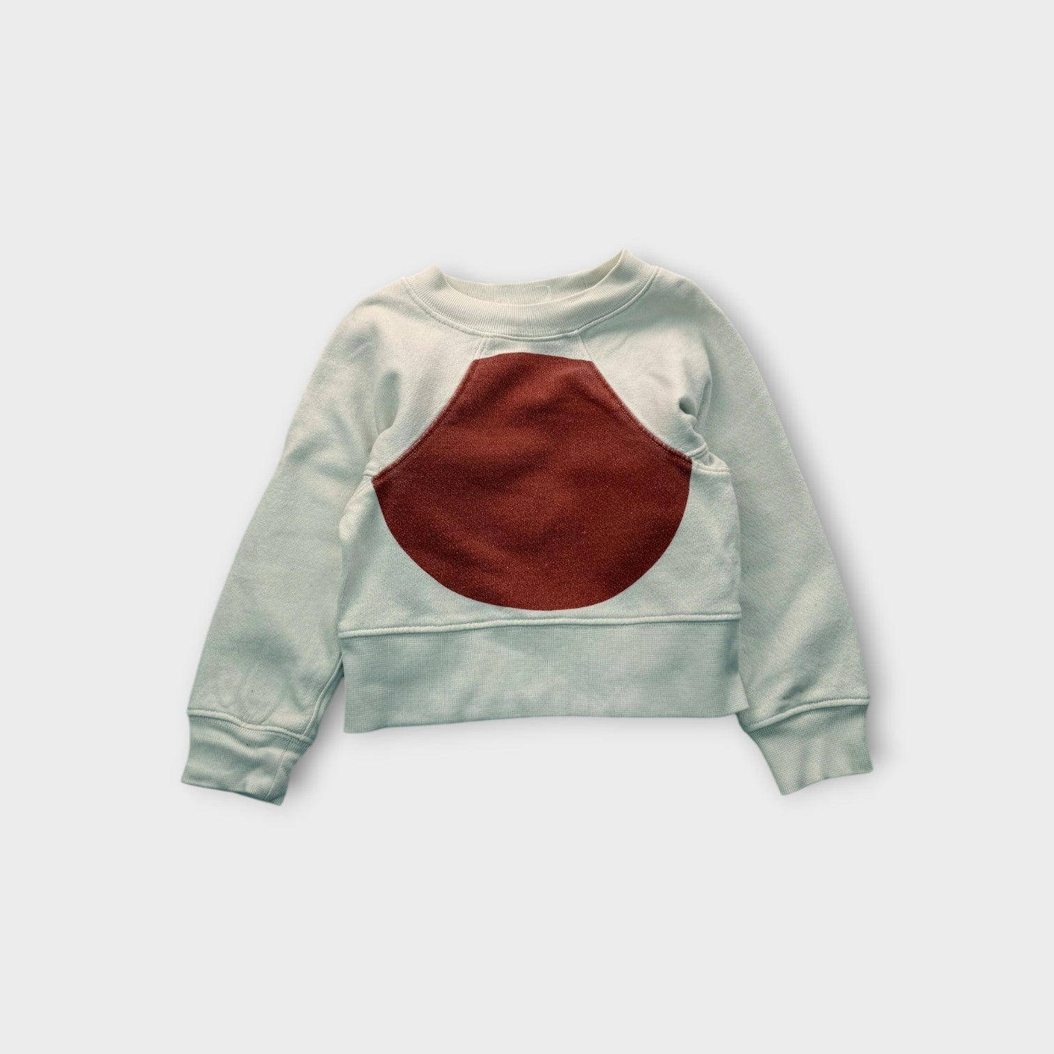 Bassike Mini Red Dot Jumper, Size 0