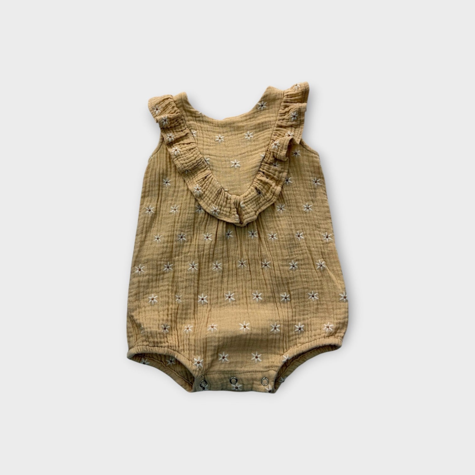 Rylee & Cru Muslin Romper, Size 0