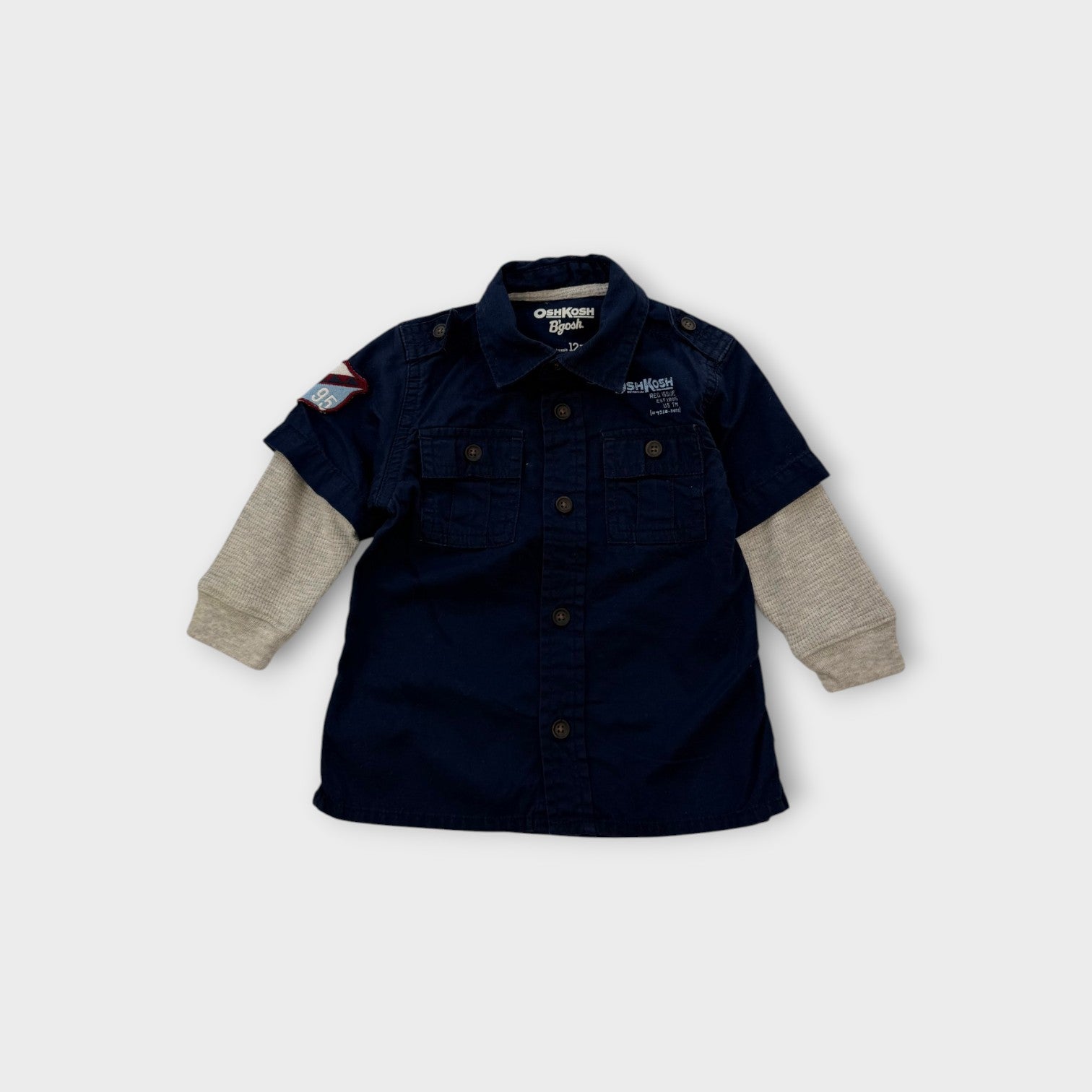 Oshkosh B'Gosh Workwear Shirt, Size 1