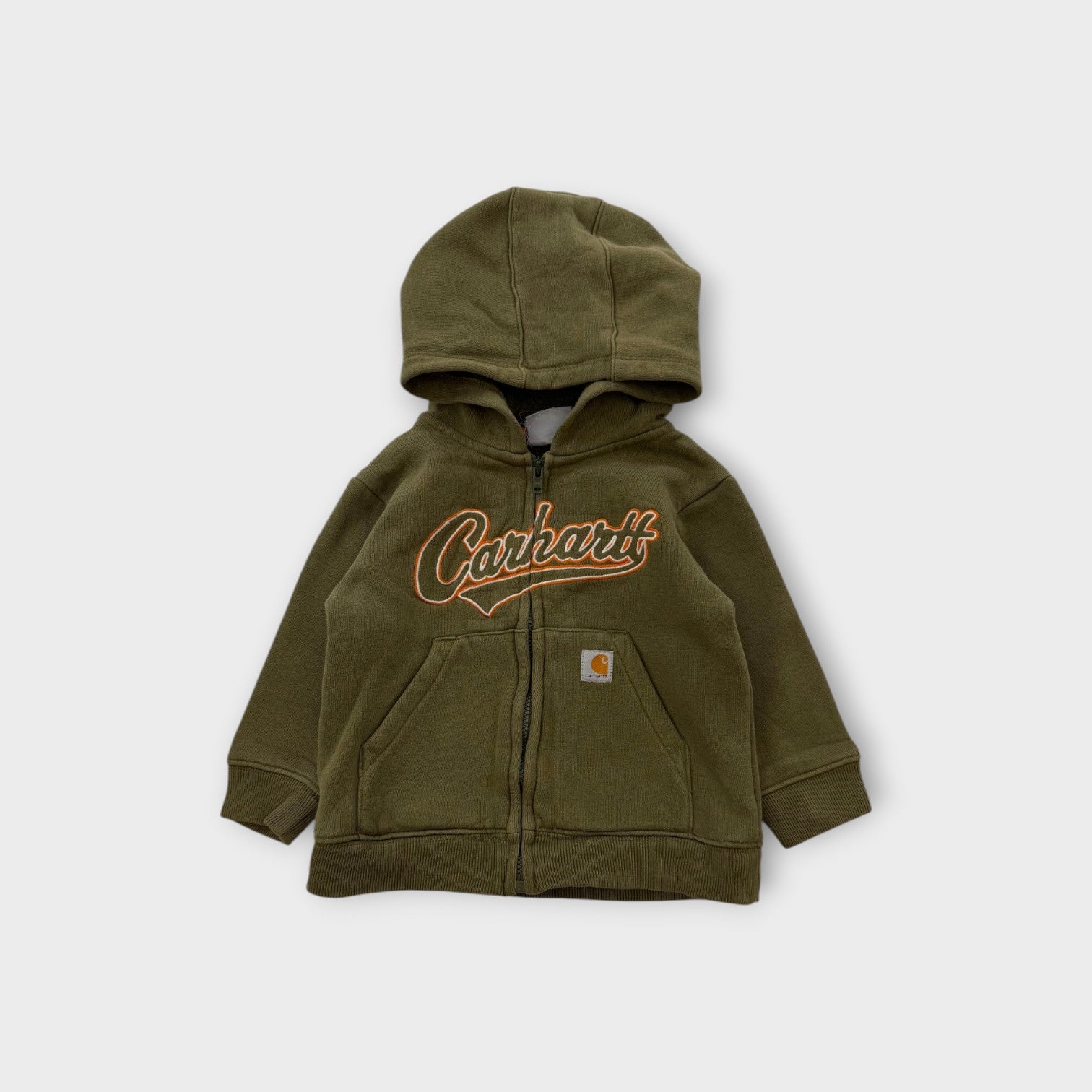 Carhartt Logo Zip Jacket, Size 0
