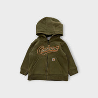 Carhartt Logo Zip Jacket, Size 0