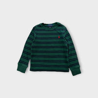 Polo RL Stripe Long Sleeve, Size 2