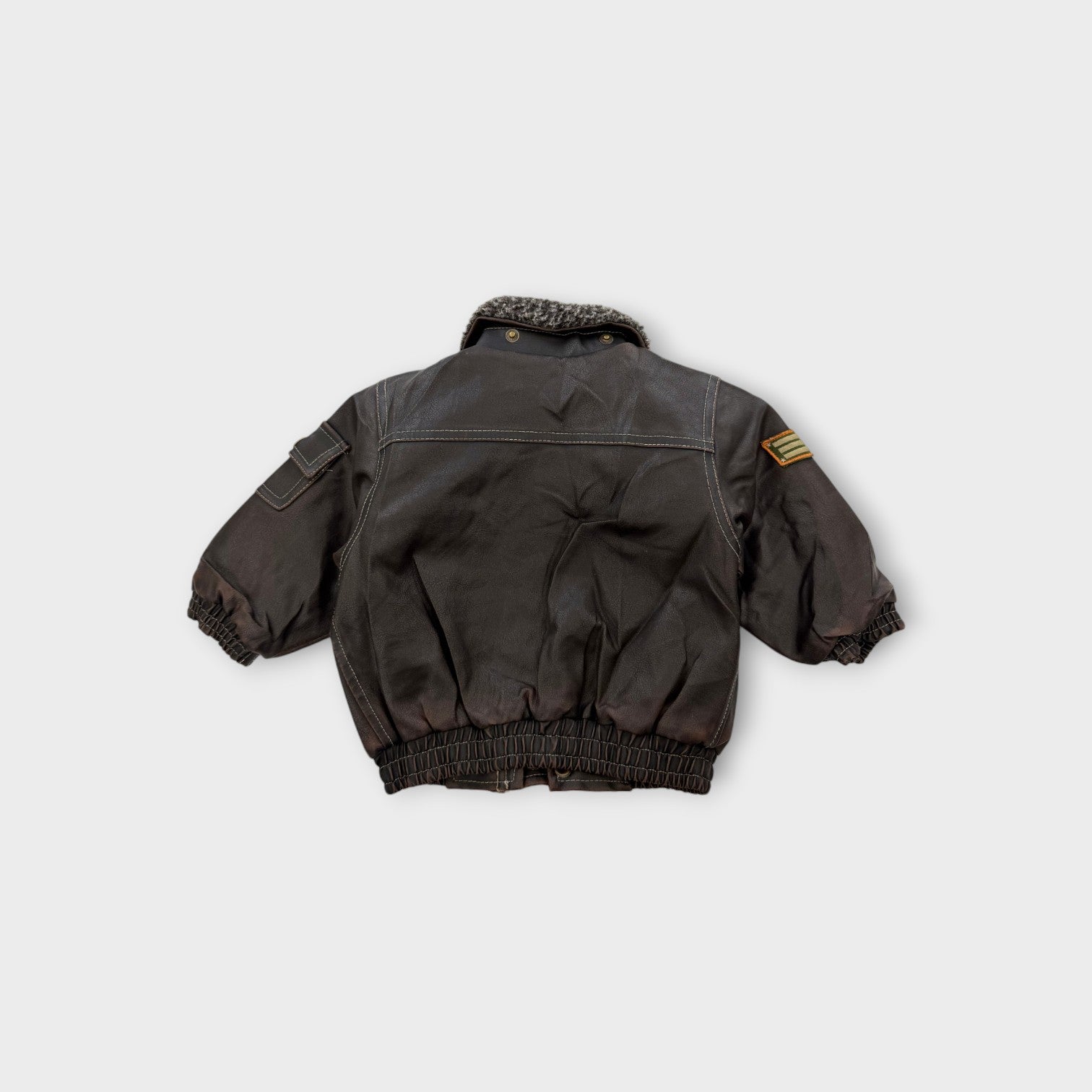 Retro Bomber Flight Jacket, Size 0