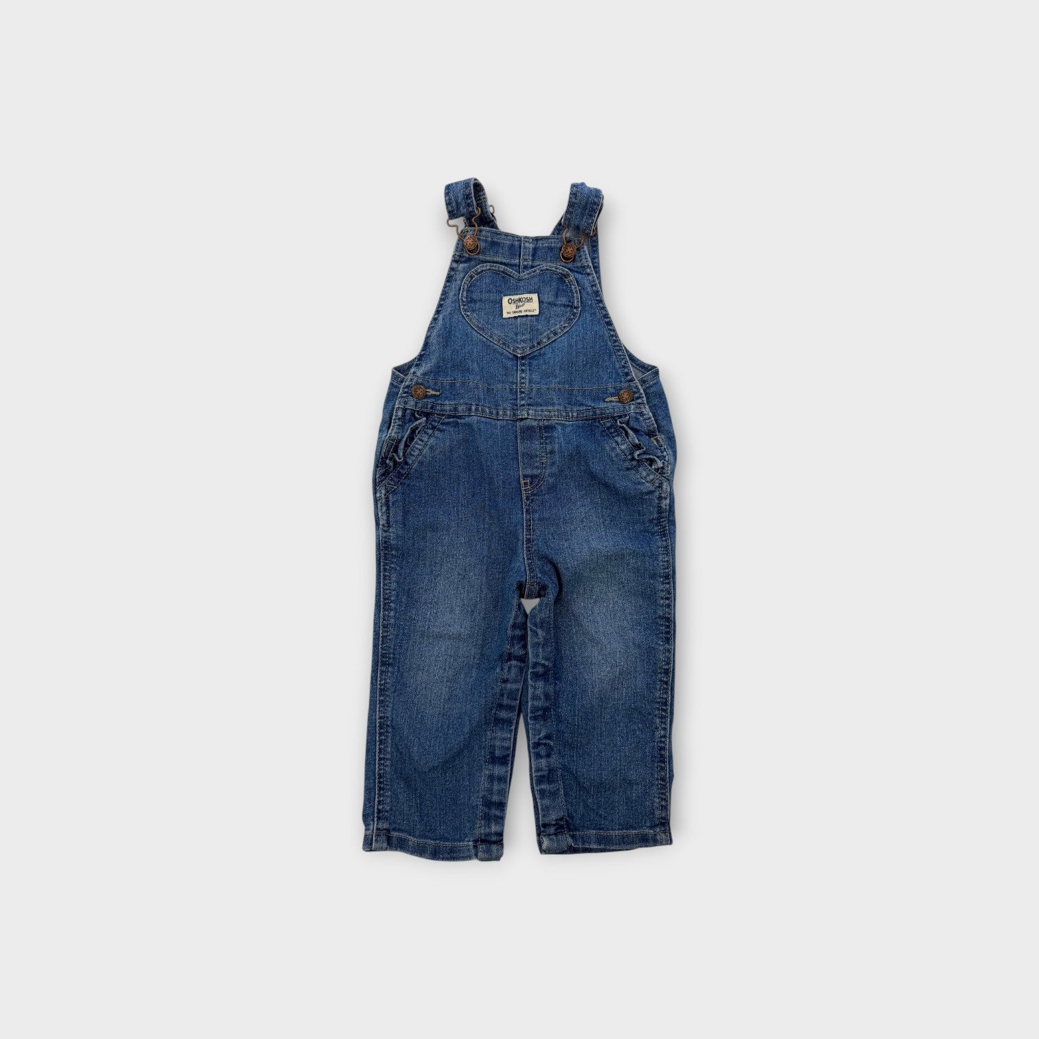 Oshkosh B'Gosh Heart Overalls, Size 18m