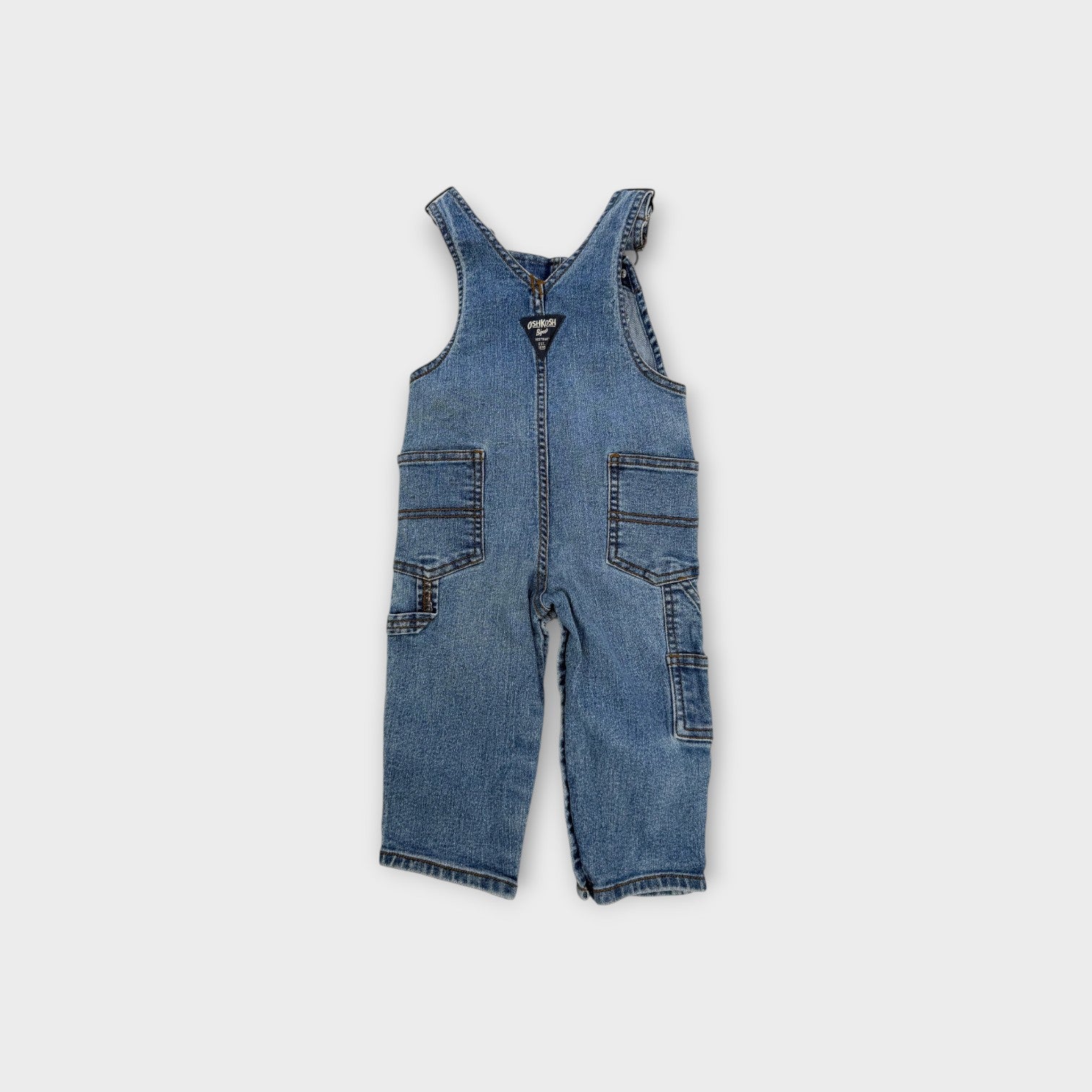 Oshkosh B'Gosh Denim Overalls, Size 0