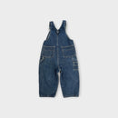 Vintage Oshkosh Blue Denim Overalls, Size 18m