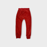Molo Velvet Trackpants, Size 2