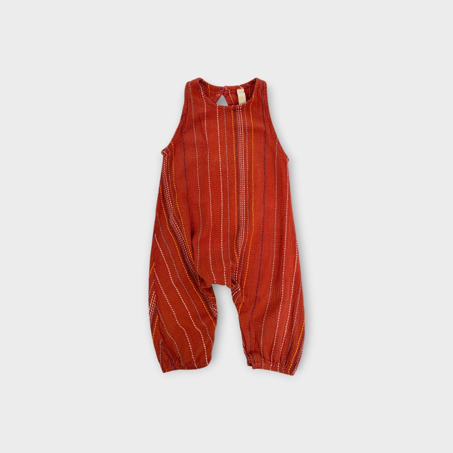 Millk Rainbow Stitch Jumpsuit, Size 2