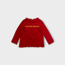 Retro Little Miss Sunshine Long Sleeve, Size 1-2
