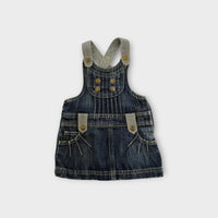 Guess Denim Pinafore Dress, Size 1