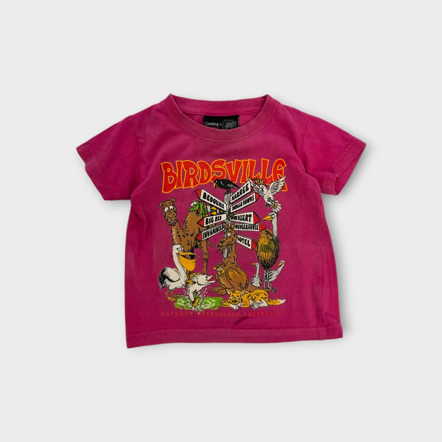 Vintage Tourist Tee, Size 0