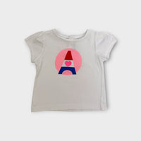 Jacadi Paris Eiffel Tower T-Shirt, Size 0