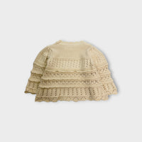 Knitted Frill Jumper, Size 2