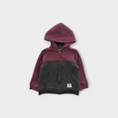 OshKosh Two-Tone Zip-Up Hoodie, Size 1