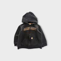 Carhartt Logo Zip-Up Hoodie, Size 4