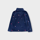 OshKosh Navy Hearts Fleece Jumper, Size 4