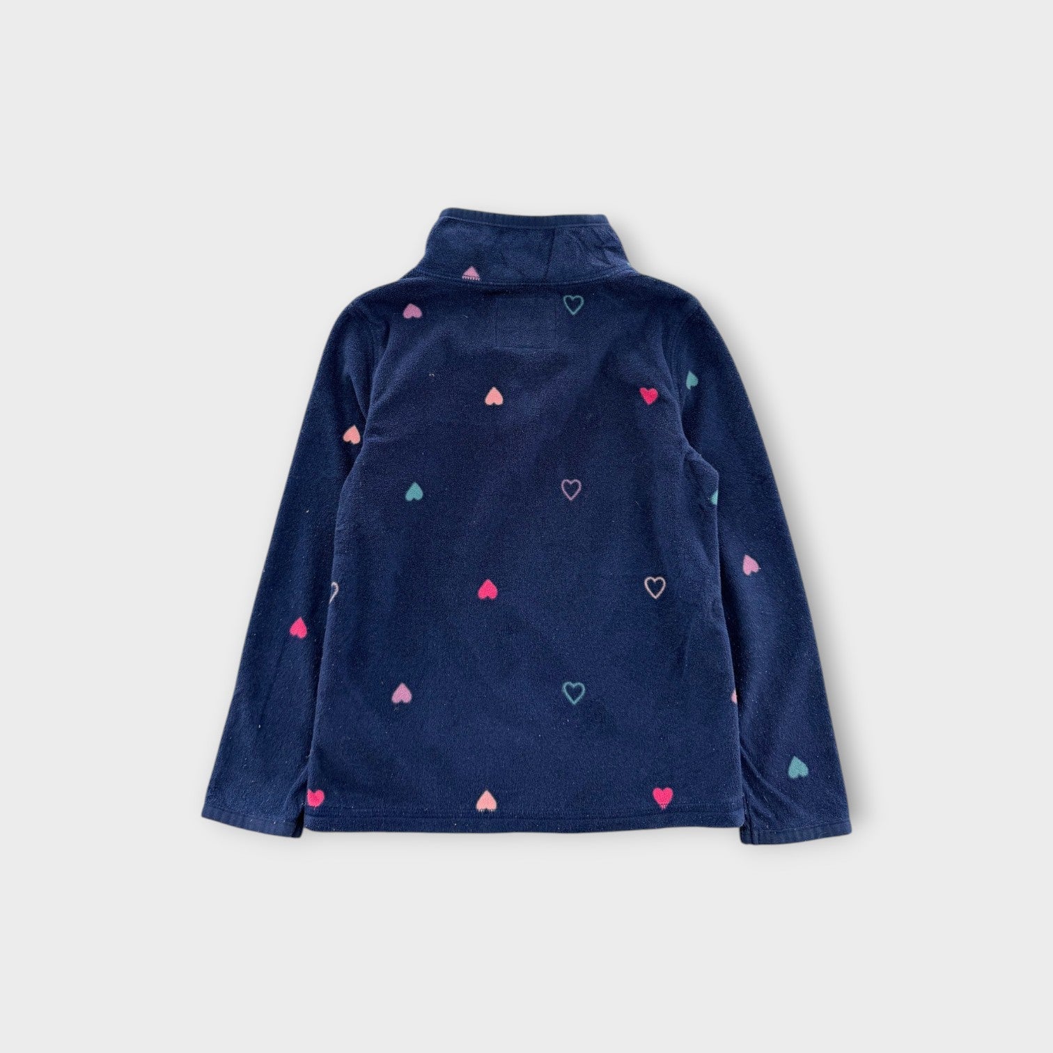 OshKosh Navy Hearts Fleece Jumper, Size 4