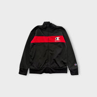 Champion Black & Red Track Jacket, Size 5