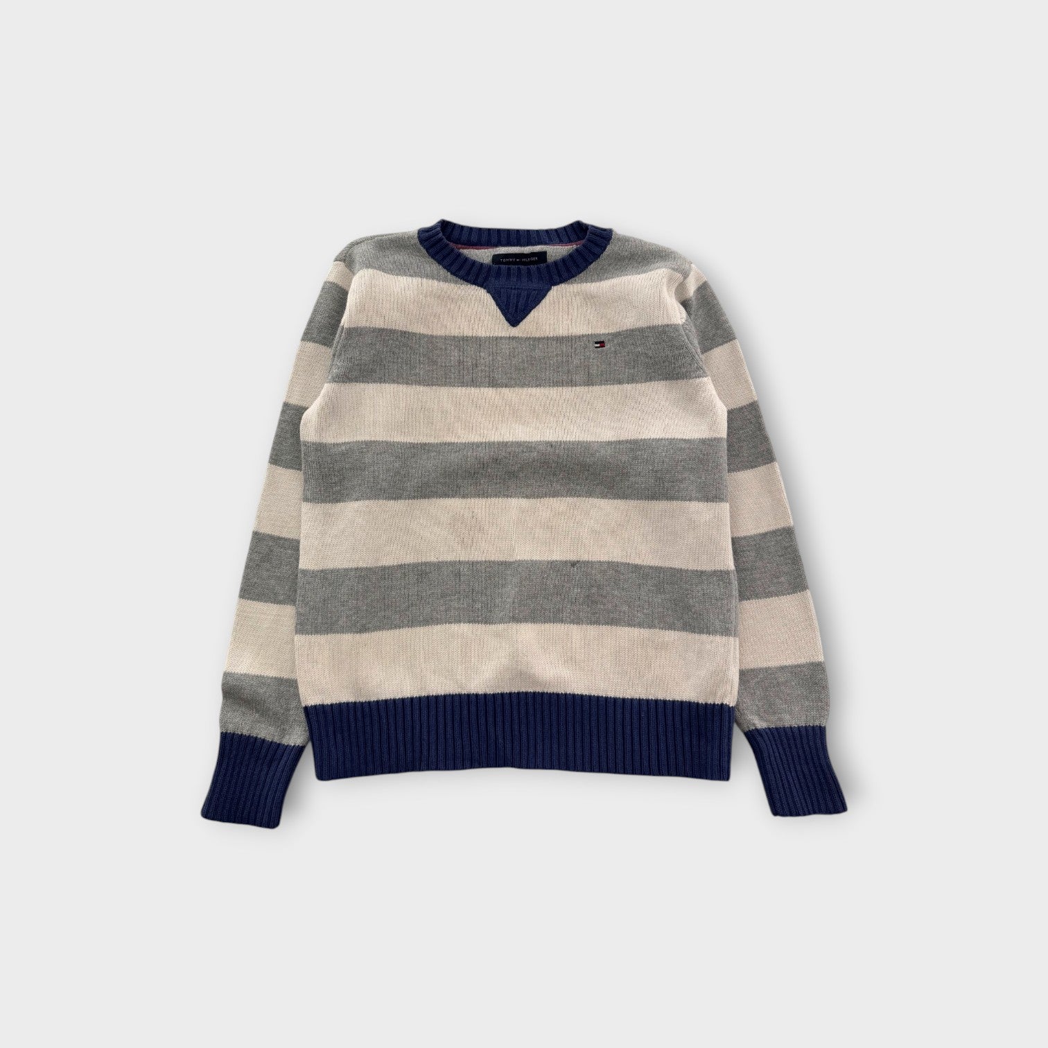 TH Stripe Knit Jumper, Size 6