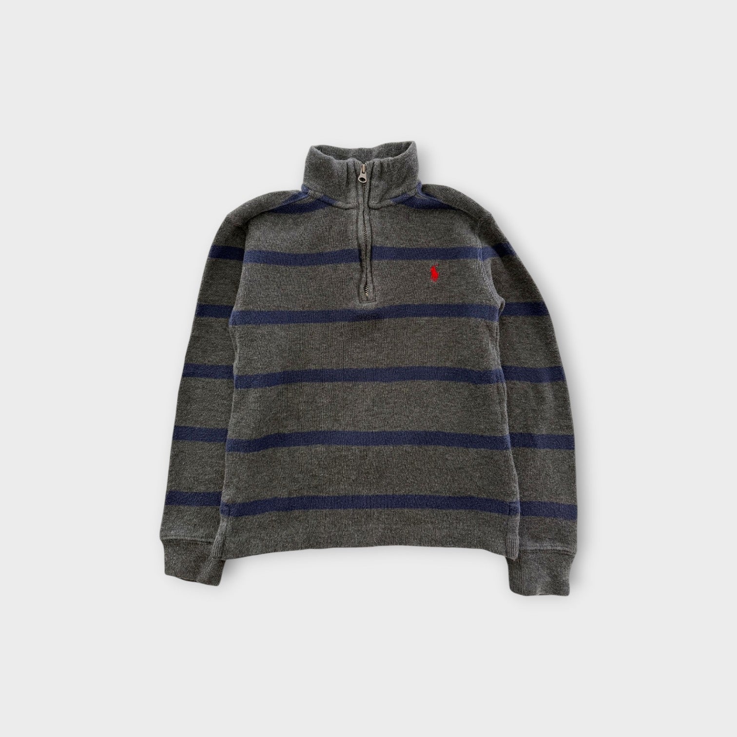 RL Stripe Henley Knit Jumper, Size 5